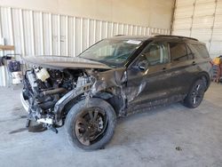 Salvage cars for sale at Abilene, TX auction: 2022 Ford Explorer XLT