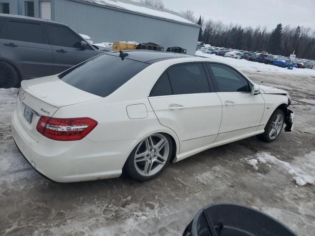 2012 Mercedes-Benz E 550 4matic