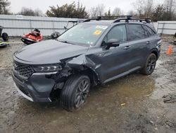 Salvage cars for sale at Windsor, NJ auction: 2022 KIA Sorento SX