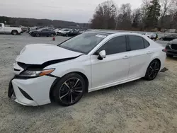 Salvage cars for sale at Concord, NC auction: 2018 Toyota Camry XSE