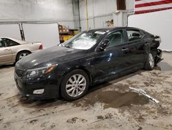 Salvage cars for sale at Milwaukee, WI auction: 2015 KIA Optima EX