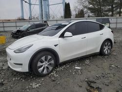 Salvage cars for sale at Windsor, NJ auction: 2022 Tesla Model Y