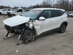 Salvage cars for sale at Ellwood City, PA auction: 2021 KIA Seltos LX