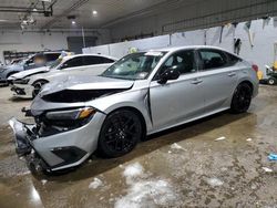 Salvage cars for sale at Candia, NH auction: 2022 Honda Civic Sport