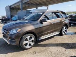 Carros salvage a la venta en subasta: 2017 Mercedes-Benz GLE 350