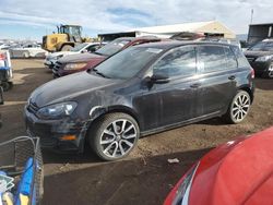 Volkswagen salvage cars for sale: 2012 Volkswagen Golf