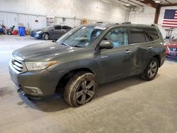 Toyota Highlander salvage cars for sale: 2012 Toyota Highlander Limited