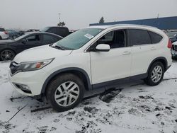 Salvage cars for sale from Copart Woodhaven, MI: 2016 Honda CR-V EXL