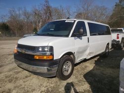 Salvage trucks for sale at Savannah, GA auction: 2017 Chevrolet Express G3500 LT