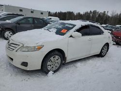 Salvage cars for sale at Cookstown, ON auction: 2011 Toyota Camry Base