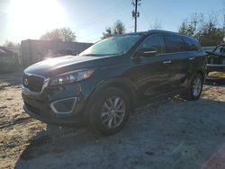 Salvage cars for sale at Midway, FL auction: 2018 KIA Sorento LX