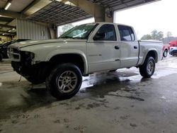 Salvage Cars with No Bids Yet For Sale at auction: 2002 Dodge Dakota Quad SLT