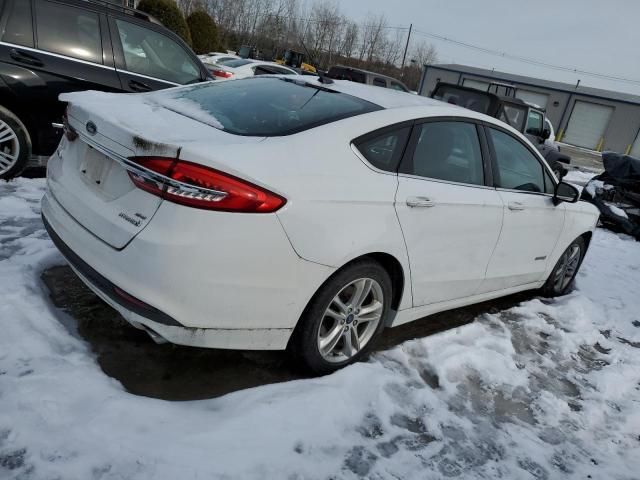 2018 Ford Fusion SE Hybrid