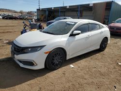 Salvage cars for sale at Colorado Springs, CO auction: 2019 Honda Civic LX