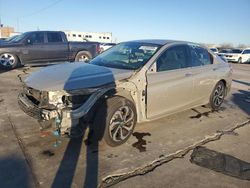 Salvage cars for sale from Copart Grand Prairie, TX: 2016 Honda Accord EXL