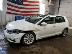 Salvage cars for sale at Lyman, ME auction: 2021 Volkswagen Golf