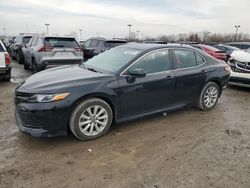 Salvage cars for sale at Indianapolis, IN auction: 2020 Toyota Camry LE