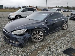 Salvage cars for sale from Copart Tifton, GA: 2013 Tesla Model S