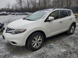 Salvage cars for sale at Waldorf, MD auction: 2014 Nissan Murano S