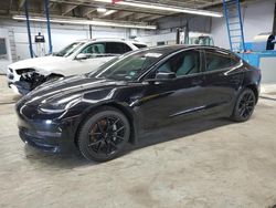 Salvage cars for sale at Wheeling, IL auction: 2022 Tesla Model 3