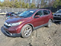 Salvage cars for sale at Waldorf, MD auction: 2019 Honda CR-V EX