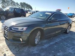 Salvage cars for sale at Loganville, GA auction: 2018 Audi A5 Premium Plus