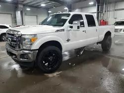 Salvage trucks for sale at Ham Lake, MN auction: 2011 Ford F350 Super Duty