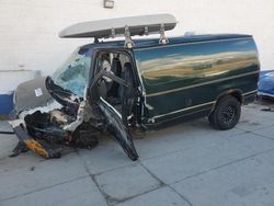 Salvage trucks for sale at Farr West, UT auction: 1996 Ford Econoline E250 Van