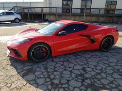 Carros salvage a la venta en subasta: 2021 Chevrolet Corvette Stingray 2LT