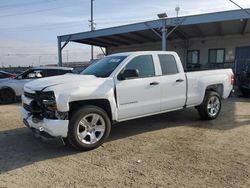 Chevrolet Vehiculos salvage en venta: 2017 Chevrolet Silverado C1500 Custom