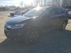 Salvage cars for sale at Waldorf, MD auction: 2017 Honda CR-V EXL