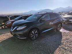 Salvage cars for sale at Magna, UT auction: 2015 Nissan Murano S