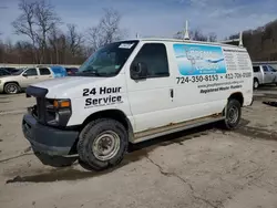 Salvage trucks for sale at Ellwood City, PA auction: 2011 Ford Econoline E250 Van