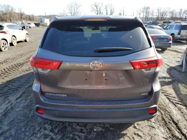 2019 Toyota Highlander LE