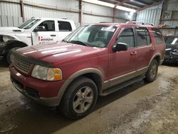 Salvage cars for sale at West Mifflin, PA auction: 2003 Ford Explorer Eddie Bauer