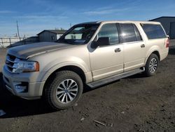 SUV salvage a la venta en subasta: 2017 Ford Expedition EL XLT