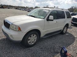 Lincoln Aviator salvage cars for sale: 2003 Lincoln Aviator