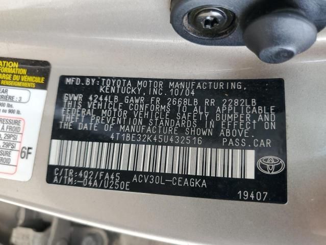 2005 Toyota Camry LE