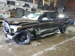 Toyota Tundra salvage cars for sale: 2023 Toyota Tundra Crewmax Platinum