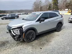 Salvage cars for sale at Concord, NC auction: 2024 Mitsubishi Eclipse Cross LE