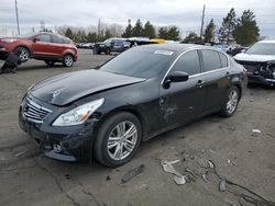 Carros salvage a la venta en subasta: 2013 Infiniti G37 Base