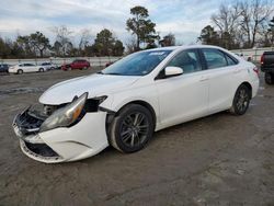 Salvage cars for sale at Hampton, VA auction: 2017 Toyota Camry LE