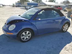 Volkswagen Beetle salvage cars for sale: 2007 Volkswagen New Beetle Convertible Option Package 1