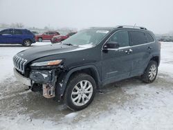 Salvage cars for sale at Kansas City, KS auction: 2015 Jeep Cherokee Limited