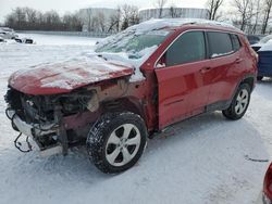 Jeep salvage cars for sale: 2017 Jeep Compass Latitude