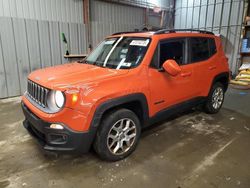 Salvage cars for sale at West Mifflin, PA auction: 2015 Jeep Renegade Latitude