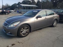 Vehiculos salvage en venta de Copart Savannah, GA: 2010 Infiniti G37 Base