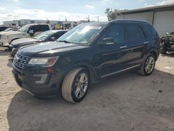 Ford Explorer Limited salvage cars for sale: 2016 Ford Explorer Limited