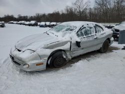 Salvage cars for sale from Copart Ellwood City, PA: 2002 Pontiac Sunfire SE