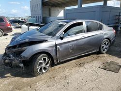 Salvage cars for sale at West Palm Beach, FL auction: 2016 Honda Accord LX